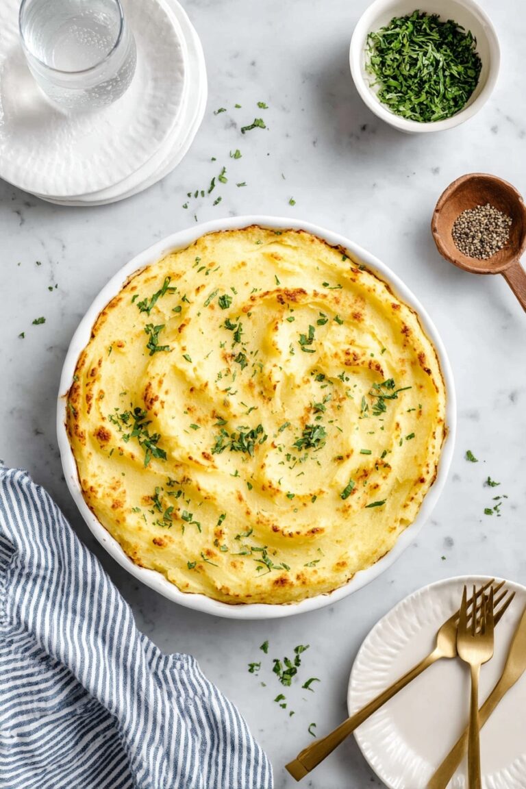Vegetarian Lentil Shepherd’s Pie Recipe