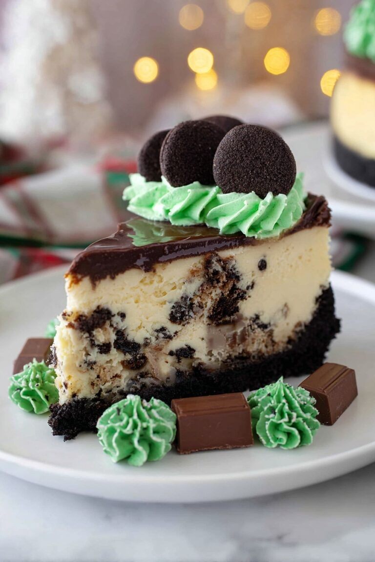 Mint Oreo Cheesecake Recipe