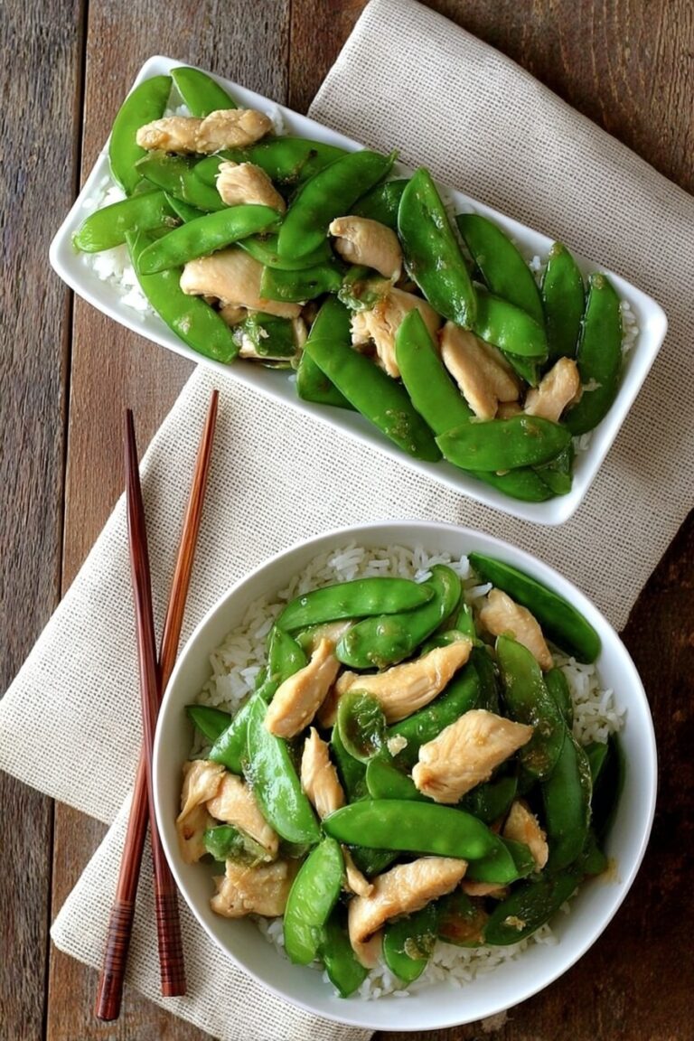 Easy Chicken and Snow Pea Stir-Fry Recipe