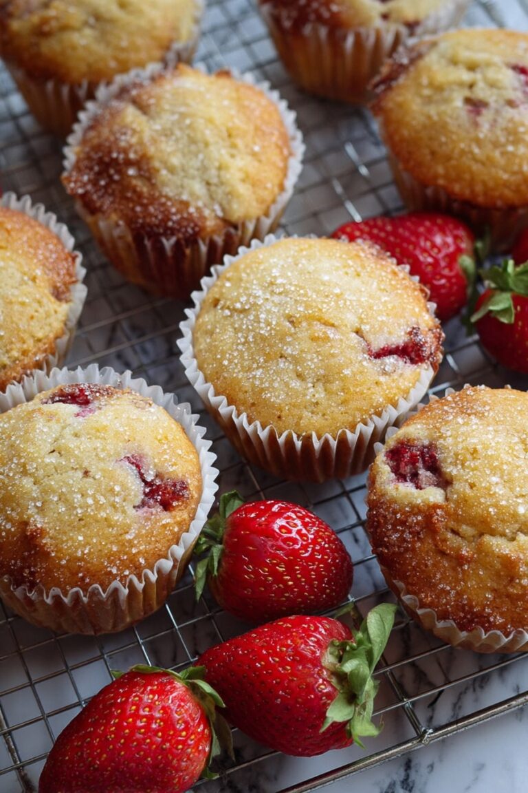 Strawberry Shortcake Muffins Recipe