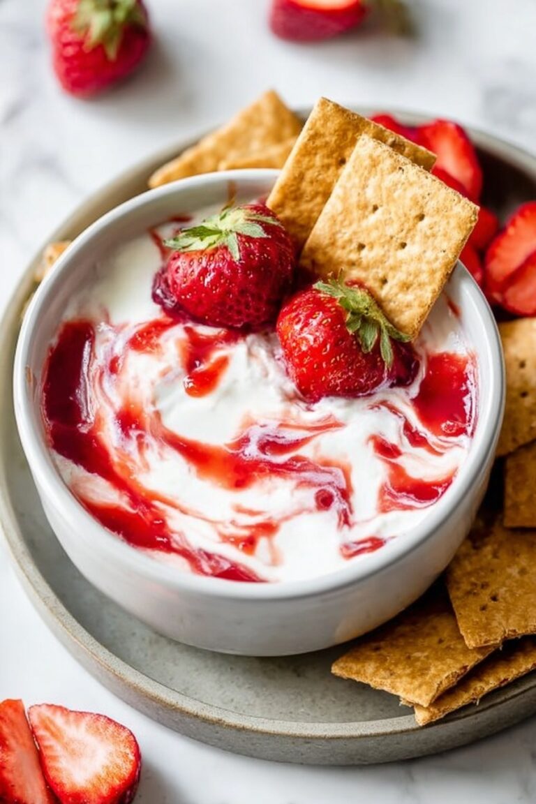 Strawberry Cheesecake Dip Recipe