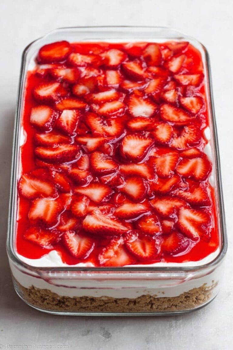 Strawberry Pretzel Salad Recipe