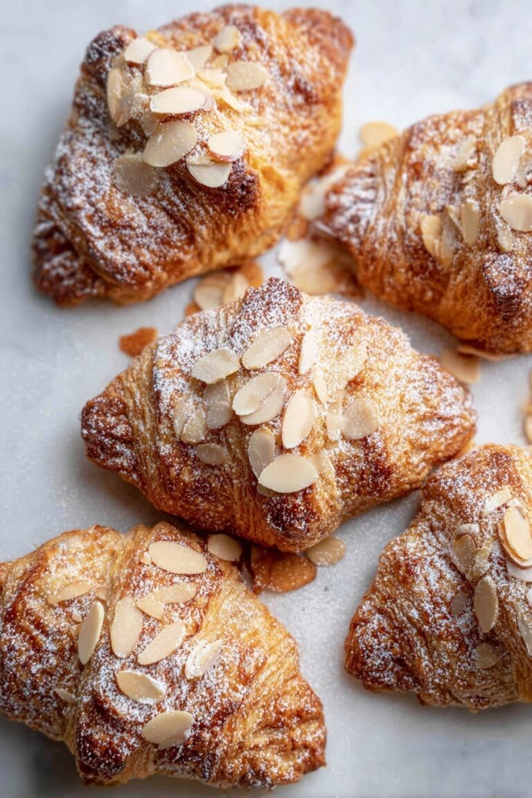 Twice Baked Almond Croissants Recipe