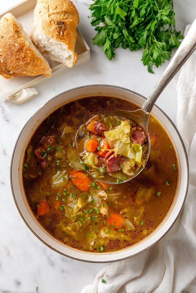 Corned Beef and Cabbage Soup Recipe