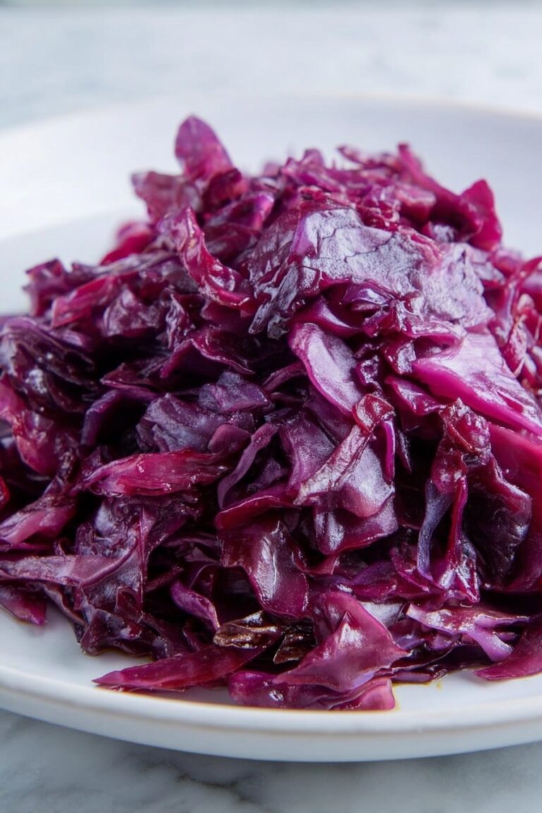 Braised Red Cabbage with Spices Recipe
