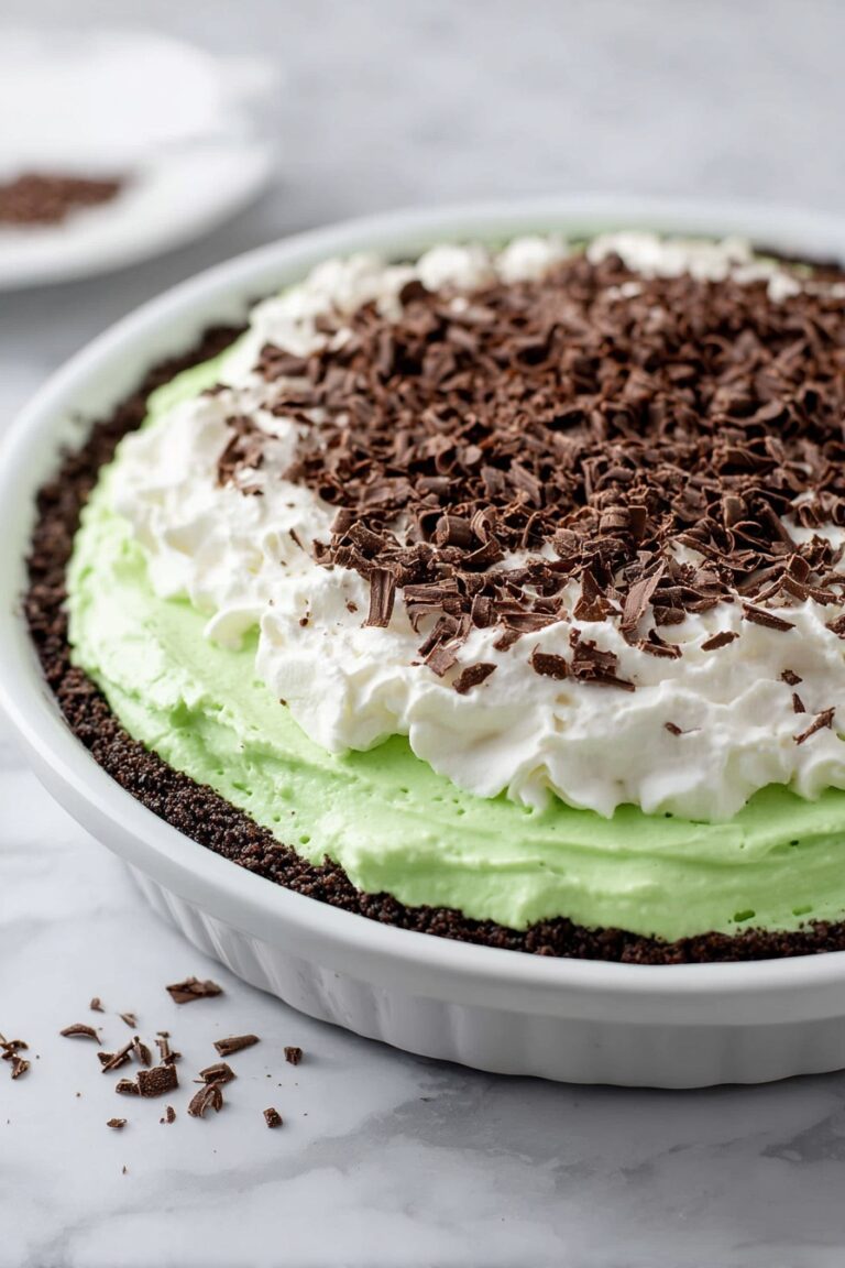 Mint Oreo Grasshopper Pie Recipe