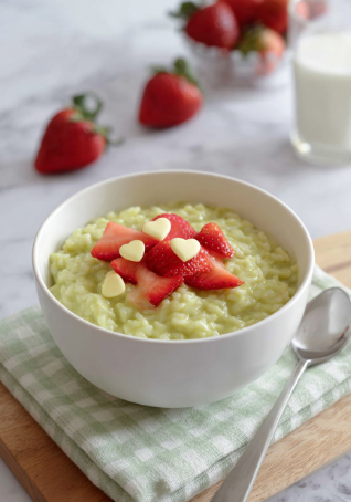 Matcha Rice Pudding Recipe